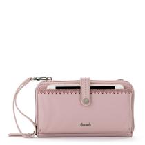 Bolsa The Sak Iris para smartphone tiracolo em couro de jacarandá