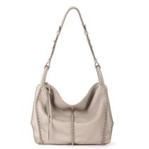 Bolsa The Sak Los Feliz Hobo Purse de couro premium feminina Bolsa The Sak Los Feliz Hobo Purse de couro premium feminina