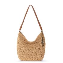 Bolsa The Sak Sequoia Hobo de Palha Crochê Grande Bolsa The Sak Sequoia Hobo de Palha Crochê Grande