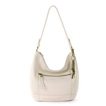 Bolsa The Sak Sequoia Large Hobo Premium Leather Stone Bolsa The Sak Sequoia Large Hobo Premium Leather Stone