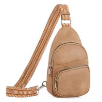 Bolsa tipo estilingue CLUCI pequena para mulheres, pochete de material vegano Bolsa tipo estilingue CLUCI pequena para mulheres, pochete de material vegano