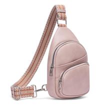 Bolsa tipo estilingue CLUCI pequena para mulheres, pochete de material vegano Bolsa tipo estilingue CLUCI pequena para mulheres, pochete de material vegano