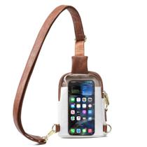 Bolsa tipo estilingue INICAT com tela sensível ao toque, pequena, tiracolo para mulheres Bolsa tipo estilingue INICAT com tela sensível ao toque, pequena, tiracolo para mulheres