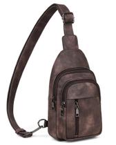 Bolsa Tipo Estilingue MASINTOR Feminina - Pochete Tiracolo Vegana
