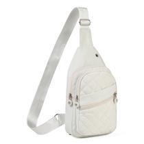 Bolsa tipo estilingue YAZEKOUS pequena para mulheres, homens, caminhadas, viagens, nylon