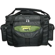 Bolsa Tipo Mochila para Apetrechos de Pesca com Capa de Chuva EBF Peskkero 205 Cor Preta