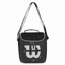 Bolsa Tiracolo 7,5 Litros 100% Poliéster Wilson Preto Bolsa Tiracolo 7,5 Litros 100% Poliéster Wilson Preto