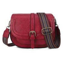 Bolsa tiracolo AFKOMST para mulheres, bolsa de selim em material vegano