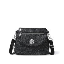 Bolsa tiracolo Baggallini Calais feminina Midnight Blossom