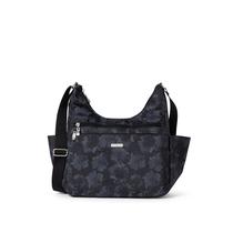 Bolsa tiracolo Baggallini Essential Hobo RFID feminina preta