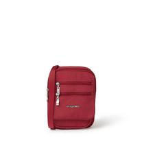 Bolsa tiracolo Baggallini Journey para mulheres Nylon Apple