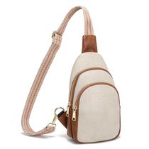 Bolsa tiracolo, bolsas de couro INICAT, bolsa de peito feminina