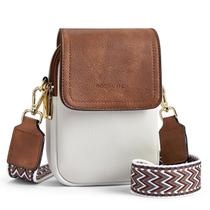Bolsa tiracolo BOSTANTEN Bolsa pequena para celular de couro marrom Bolsa tiracolo BOSTANTEN Bolsa pequena para celular de couro marrom