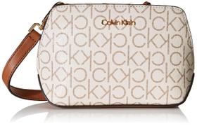 Bolsa tiracolo Calvin Klein Lucy com compartimento triplo