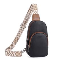 Bolsa Tiracolo CLUCI Feminina - Mochila Tipo Sling de Couro
