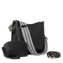 Bolsa tiracolo CLUCI Leather Hobo Hobo, conjunto de carteira feminina