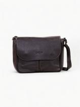 Bolsa Tiracolo Couro - Marrom Café Bolsa Tiracolo Couro - Marrom Café