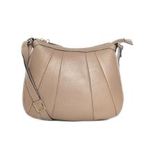 Bolsa tiracolo de couro Gommy nude Feminino