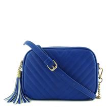Bolsa tiracolo de ombro moerpusi Vegan Faux Leather Blue