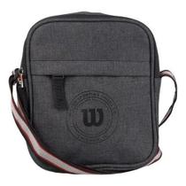 Bolsa tiracolo em poliester wilson preta 65031003-bl Bolsa tiracolo em poliester wilson preta 65031003-bl