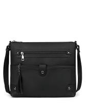 Bolsa tiracolo FADEON Large para mulheres em couro impermeável