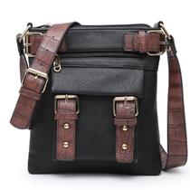 Bolsa tiracolo feminina leve de material vegano Dasein