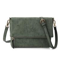 Bolsa tiracolo Gladdon Small Green Vegan Leather para mulheres Bolsa tiracolo Gladdon Small Green Vegan Leather para mulheres