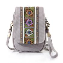 Bolsa tiracolo Goodhan em lona bordada para mulheres Bolsa tiracolo Goodhan em lona bordada para mulheres