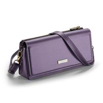 Bolsa tiracolo HERCOO Bolsa para celular pequena com bloqueio de RFID para mulheres Bolsa tiracolo HERCOO Bolsa para celular pequena com bloqueio de RFID para mulheres