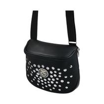 Bolsa Tiracolo Infantil Feminina Pampili Tweenie na cor Preta