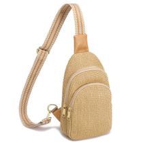 Bolsa tiracolo INICAT Summer Straw Beach Bag para mulheres
