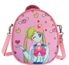 Bolsa tiracolo Kerr's Choice Girl feminina japonesa de couro rosa Bolsa tiracolo Kerr's Choice Girl feminina japonesa de couro rosa