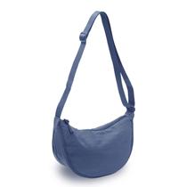 Bolsa tiracolo LIERWOI Nylon Crescent Bag para mulheres laranja