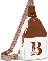 Bolsa tiracolo Lizznoe Sling, bolsa de ombro, pochete branca