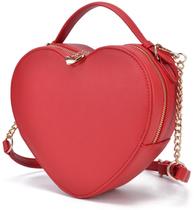 Bolsa tiracolo Lola Mae em forma de coração para mulheres