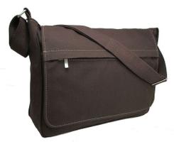 Bolsa Tiracolo Lona Escolar Trabalho Masculino Feminino