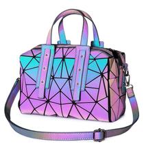 Bolsa tiracolo LOVEVOOK Geométrica Luminosa Holográfica para Mulheres Bolsa tiracolo LOVEVOOK Geométrica Luminosa Holográfica para Mulheres
