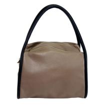 Bolsa Tiracolo/Mão em Couro Maria Adna
