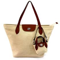 Bolsa tiracolo/mão em ráfia maria adna Bolsa tiracolo/mão em ráfia maria adna