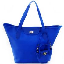 Bolsa tiracolo/mão em silicone maria adna