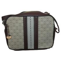 Bolsa Tiracolo Mão Gash Transversal Bege Monograma Original