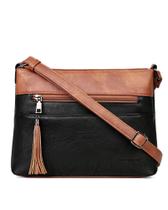 Bolsa tiracolo MASINTOR leve e média para mulheres em material vegano