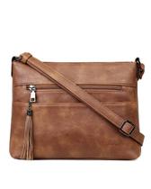 Bolsa tiracolo MASINTOR leve e média para mulheres em material vegano