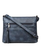 Bolsa tiracolo MASINTOR leve e média para mulheres em material vegano