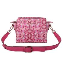 Bolsa Tiracolo Média Fellipe Krein Ss23 Butterfly Fk614 - Rosa