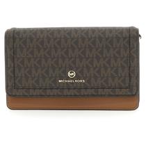 Bolsa tiracolo Michael Kors Jet Set Charm Small Phone Brown