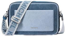 Bolsa tiracolo Michael Kors Maeve, bolso grande, prateado