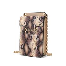 Bolsa tiracolo MKF Collection Yael Vegan Leather Snake