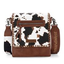Bolsa tiracolo Montana West Cow Print para mulheres MWC-183COW