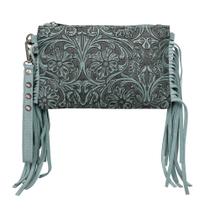 Bolsa tiracolo Montana West Fringe Vintage em couro bovino